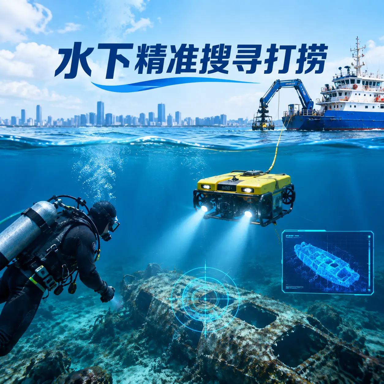 塔城水下精准搜寻打捞